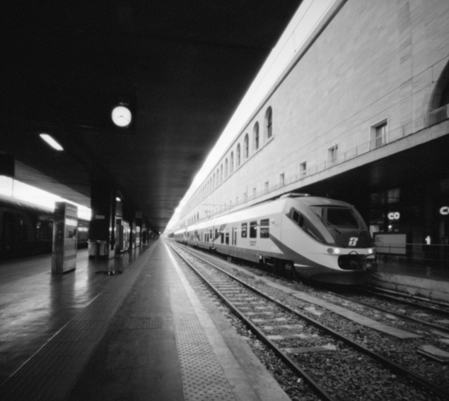 Termini, pinhole photograph